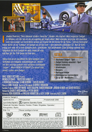 Inspector Gadget 2 (Norskt omslag) - 2