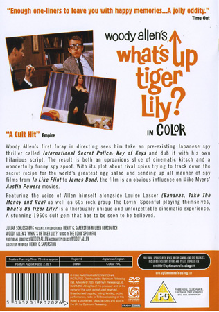 What's Up Tiger Lily? (ej svensk text) - 2