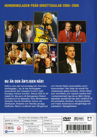 Svenska Idrottsgalan - Humorinslagen Från Idrottsgalan 2000-2006 - 2