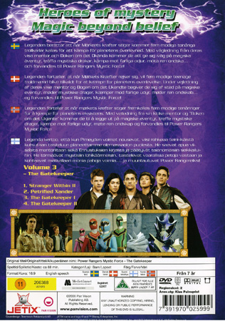 Power Rangers Mystic Force - Volym 3 the Gatekeeper - 2
