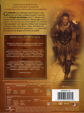 Gladiator - Extended Edition (3-disc) - 2