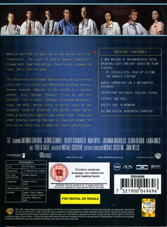 ER - Season 3 (ej svensk text) - 2