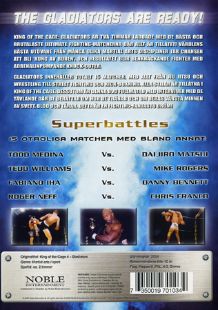 King of the Cage - Gladiators - 2