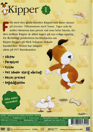 Kipper Volym 1 - Paraplyet Och Andra Historier - 2