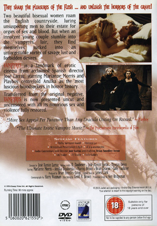 Vampyres - Daughters of Dracula (ej svensk text) - 2