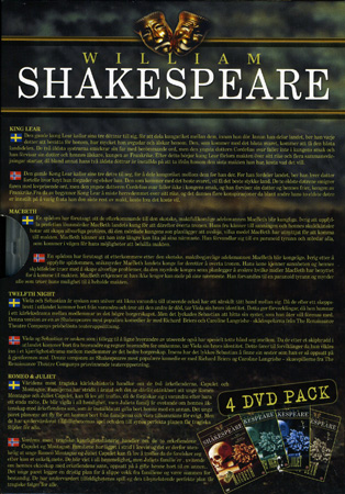 William Shakespeare Box (4-disc) - 2