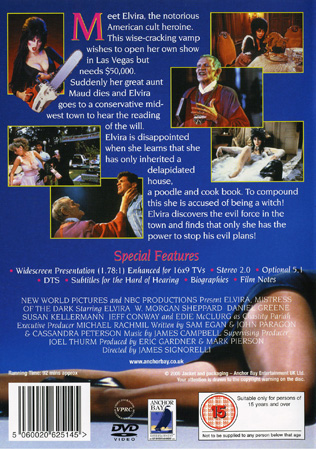 Elvira - Mistress of the Dark (ej svensk text) - 2