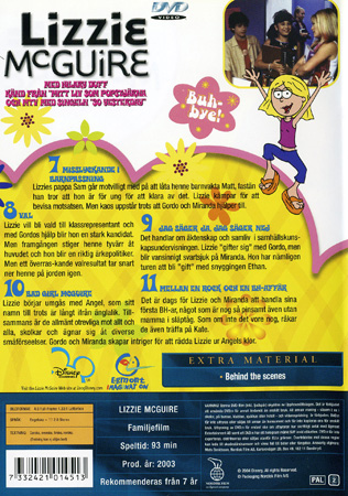 Lizzie McGuire - Volym 2 Bad Girl McGuire - 2