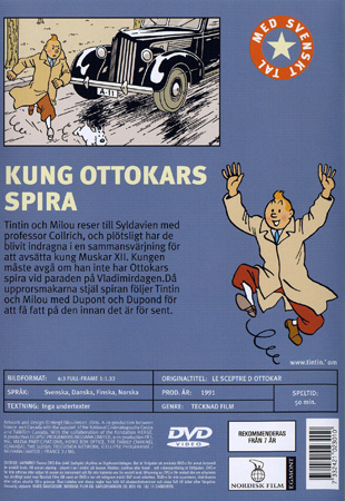 Tintin 6 - Kung Ottokars Spira - 2