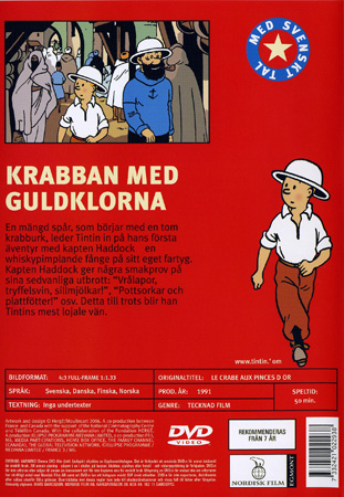 Tintin 7 - Krabban Med Guldklorna - 2