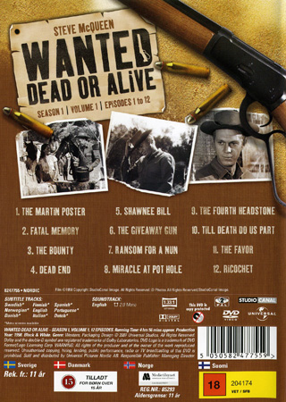 Wanted Dead Or Alive - Säsong 1 Volym 1 - 2