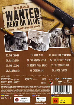 Wanted Dead Or Alive - Säsong 1 Volym 3 - 2