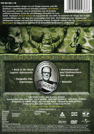 Creature From The Black Lagoon (Norskt omslag) - 2