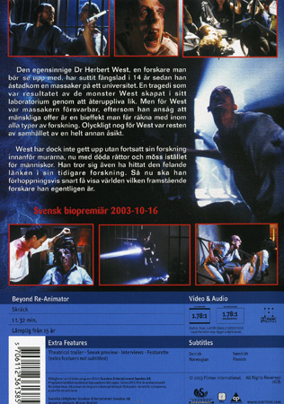 Beyond Re-Animator - 2