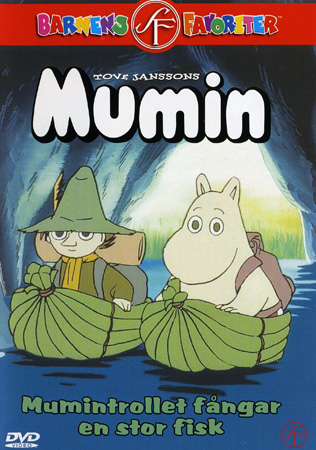 Mumin - Mumintrollet Fångar En Stor Fisk