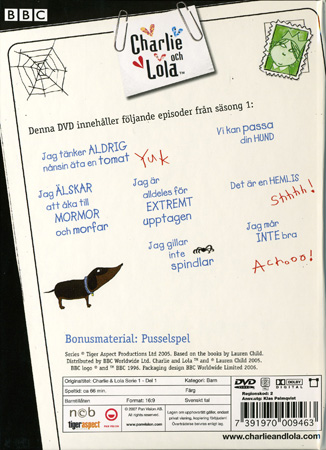 Charlie Och Lola - Del 1 - 2