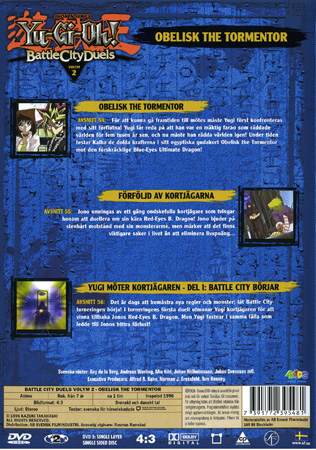 Yu-Gi-Oh! Säsong 2 Volym 2 - Obelisk The Tormentor - 2