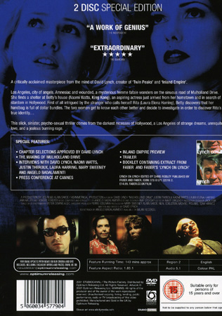 Mulholland Drive (2-disc) (ej svensk text) - 2