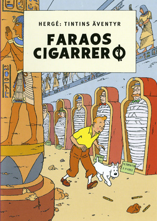 Tintin 2 - Faraos Cigarrer