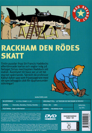 Tintin 10 - Rackham Den Rödes Skatt Del 2 - 2