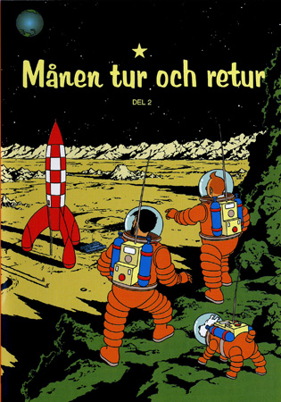 Tintin 15 - Månen Tur Och Retur Del 2