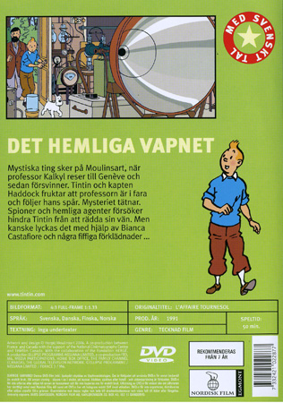 Tintin 16 - Det Hemliga Vapnet - 2