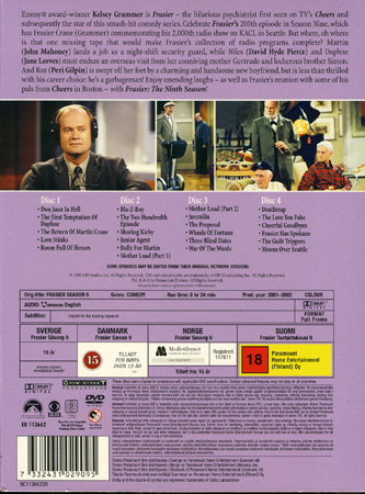 Frasier - Season 9 (ej svensk text) - 2