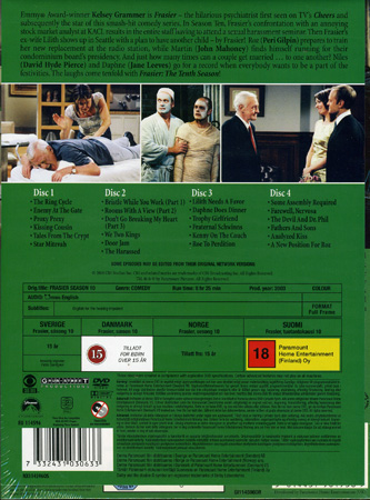 Frasier - Season 10 (ej svensk text) - 2