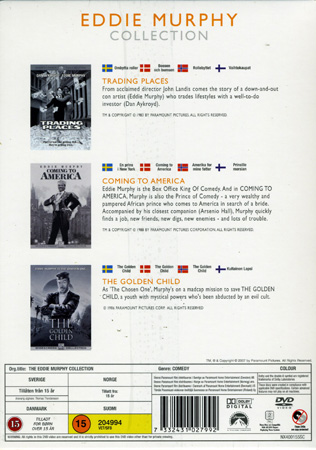 Eddie Murphy Collection (3-disc) - 2