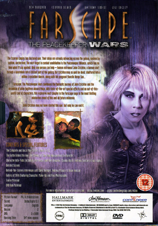 Farscape - Peacekeeper Wars: The Complete Mini-Series (ej svensk text) - 2