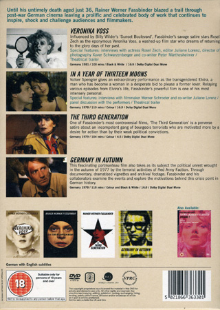 Rainer Werner Fassbinder - Volume 2 (ej svensk text) - 2
