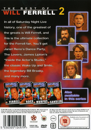 Best of Saturday Night Live - Will Ferrell 2 (ej svensk text) - 2
