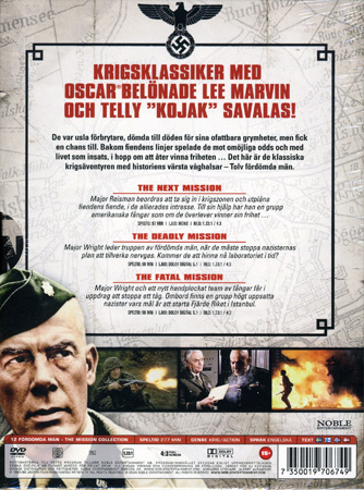 12 Fördömda Män - The Mission Collection (3-disc) - 2