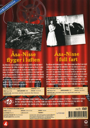 Åsa-Nisse Flyger I Luften / Åsa-Nisse I Full Fart - 2