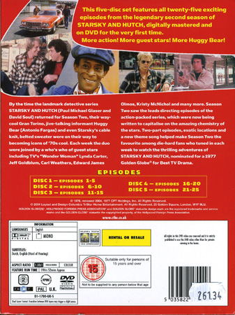 Starsky & Hutch - Season 2 (ej svensk text) - 2
