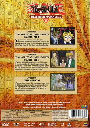 Yu-Gi-Oh Säsong 1 Volym 13 - Millenniets match Del 2 - 2