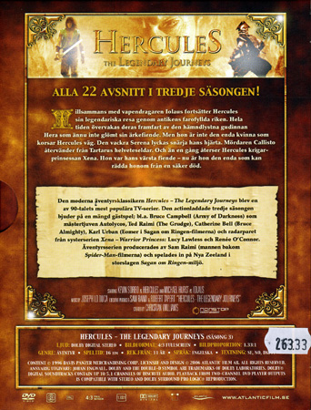Hercules The Legendary Journeys - Säsong 3 - 2