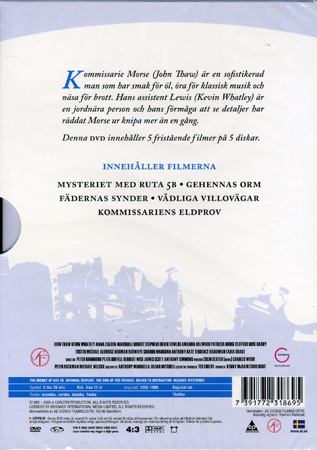 Kommissarie Morse - Volym 3 (5-disc) - 2