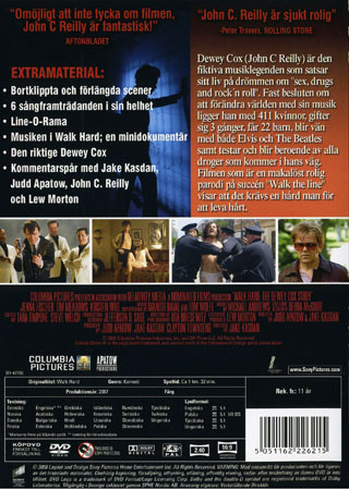 Walk Hard: The Dewey Cox Story (Norskt omslag) - 2