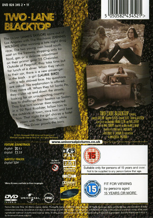 Two-Lane Blacktop (ej svensk text) - 2