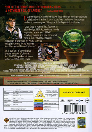Little Shop of Horrors (ej svensk text) - 2