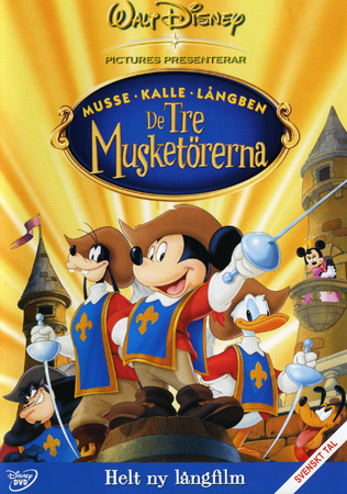 De Tre Musketörerna - Musse, Kalle & Långben
