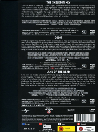 Skeleton Key / Doom / Land of the Dead (3-disc) - 2