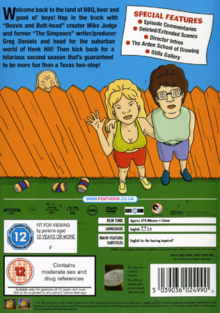 King of The Hill - Season 2 (ej svensk text) - 2