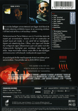 De Blodröda Floderna (2-disc) - 2