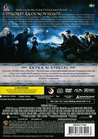 Harry Potter Och Fenixorden (2-disc) (Norskt omslag) - 2
