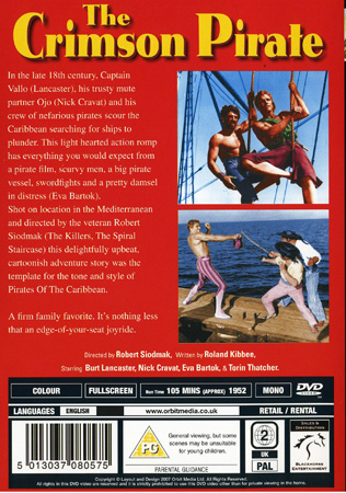 Crimson Pirate (ej svensk text) - 2