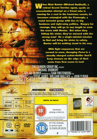 Avenging Force (ej svensk text) - 2