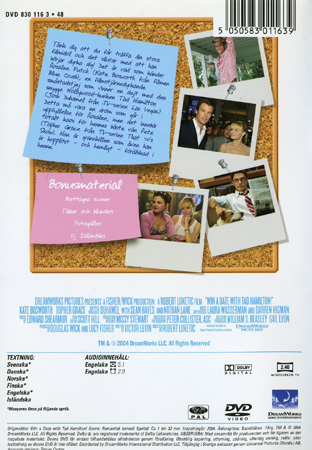 Win A Date With Tad Hamilton - 2