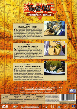 Yu-Gi-Oh! Säsong 1 Volym 1 - Med Hjärtat I Spelet - 2